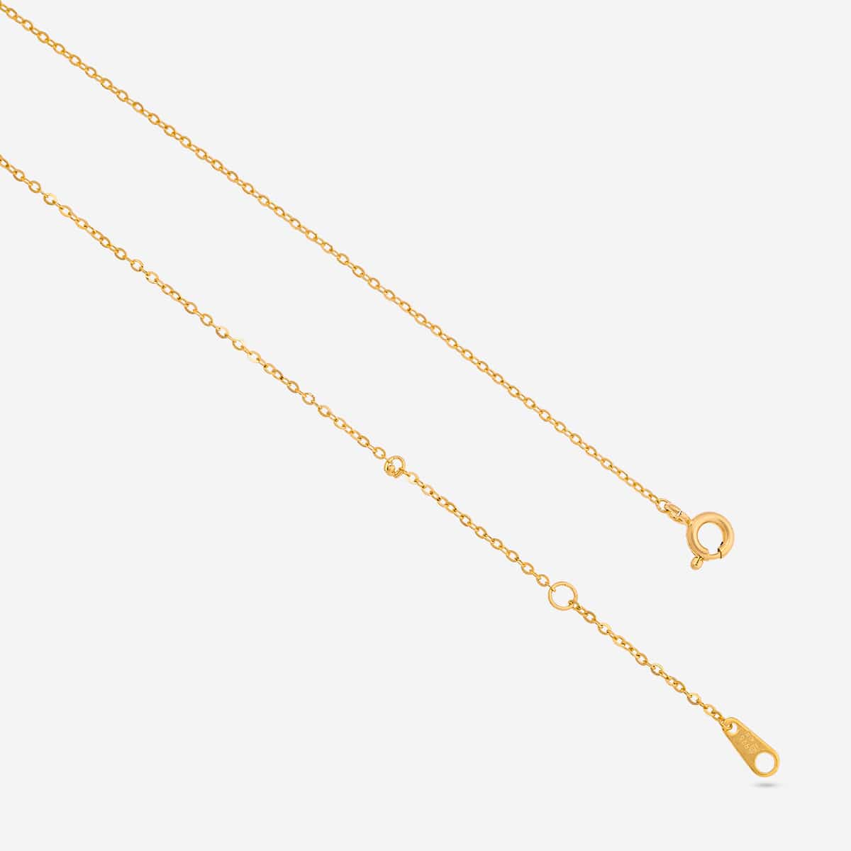 Silver Chain Pendant Earring Set 92.5 Silver Pendant with Chain and Earring Set 200623