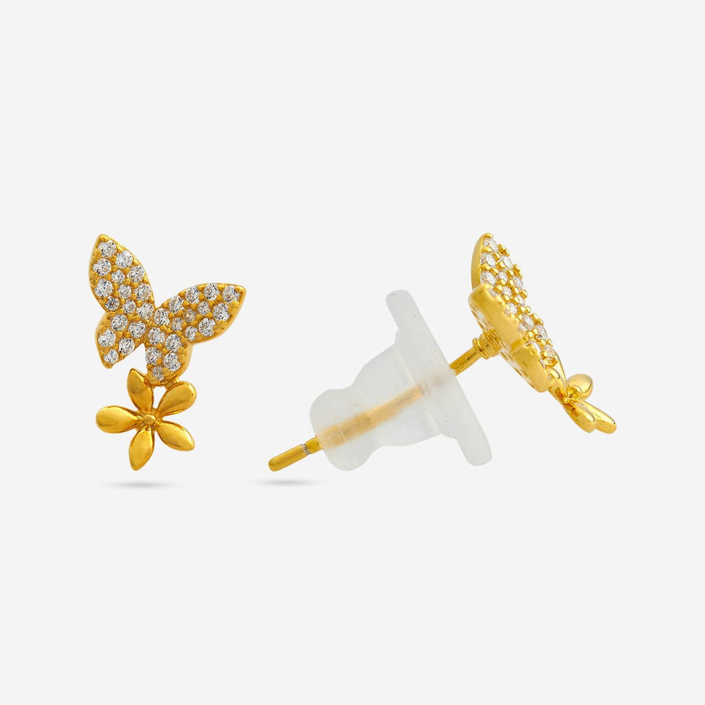 Silver Chain Pendant Earring Set 92.5 Silver Pendant with Chain and Earring Set 188233