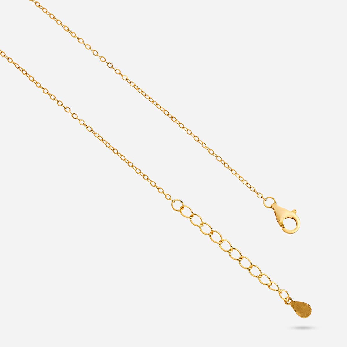 Silver Chain Pendant Earring Set 92.5 Silver Pendant With Chain and Earring Set 194168