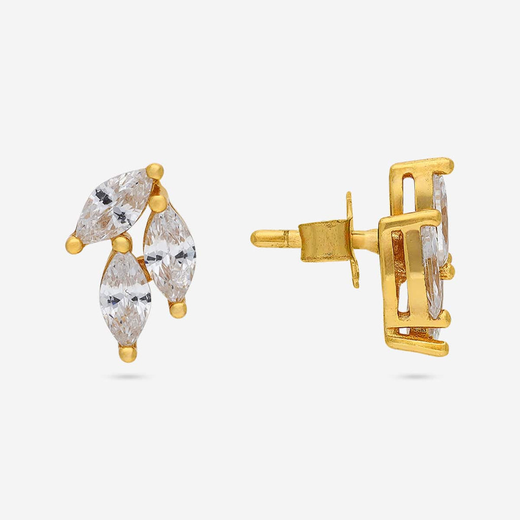 Silver Chain Pendant Earring Set 92.5 Silver Pendant With Chain and Earring Set 194168