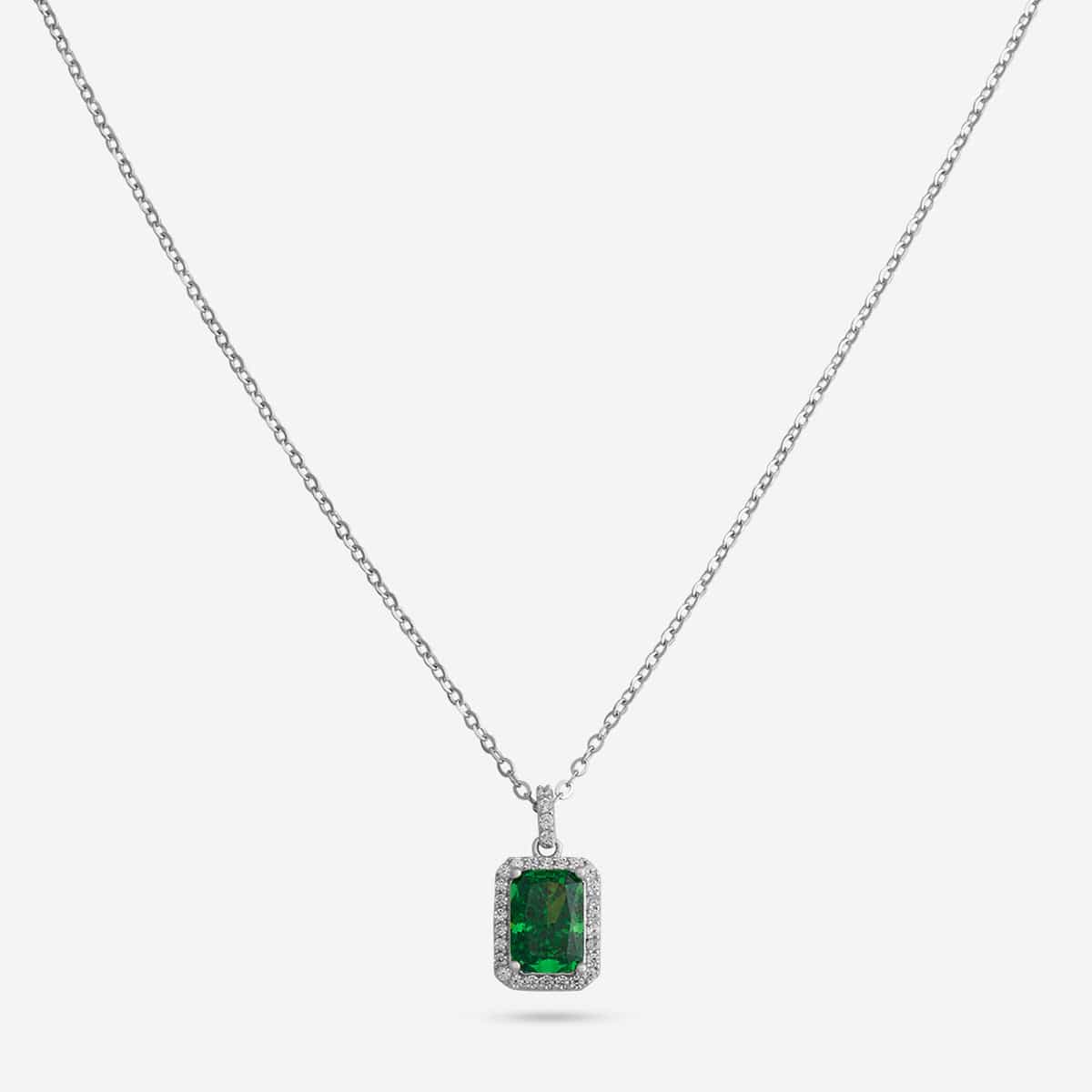 Silver Chain Pendant 92.5 Silver Pendant with Chain 191506