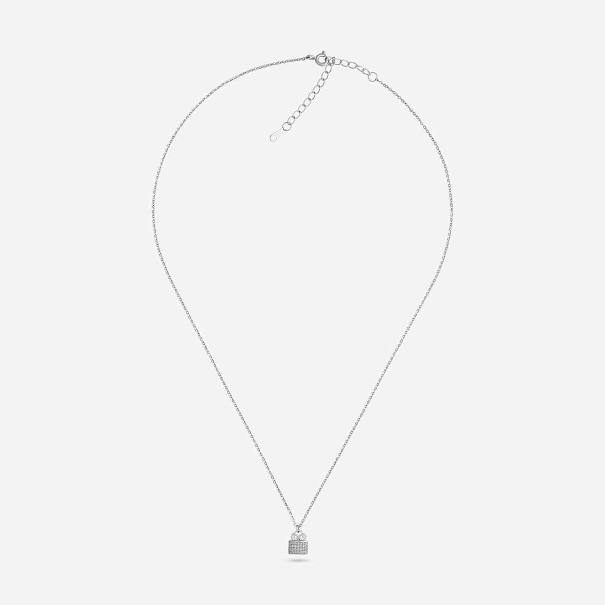 Silver Chain Pendant 92.5 Silver Pendant with Chain 191437