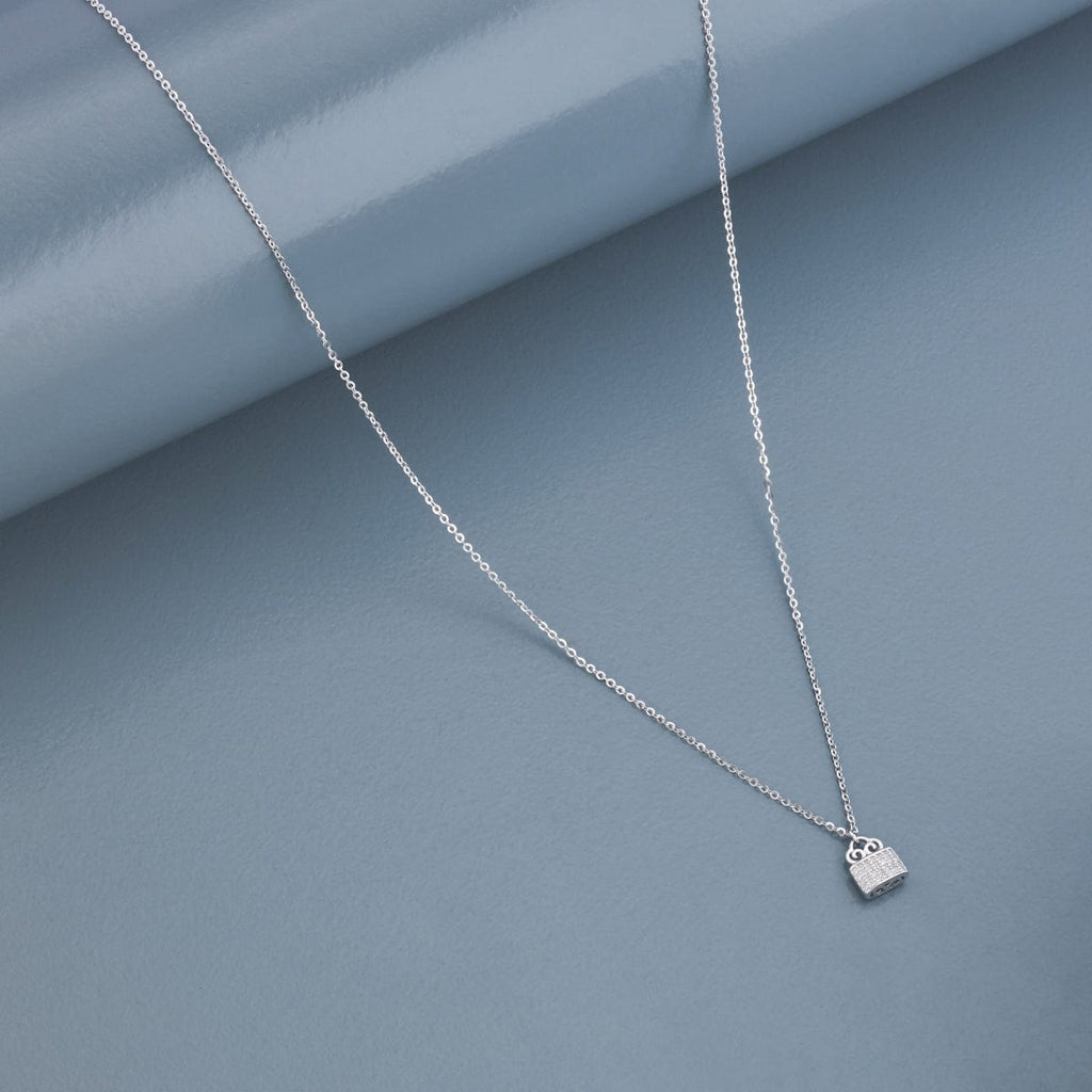 Silver Chain Pendant 92.5 Silver Pendant with Chain 191437