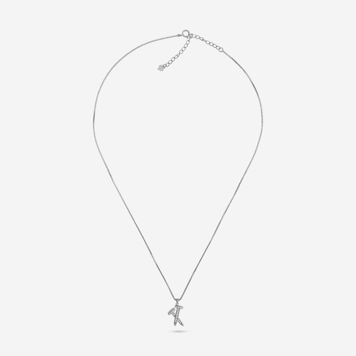 Silver Chain Pendant 92.5 Silver Pendant with Chain 191486