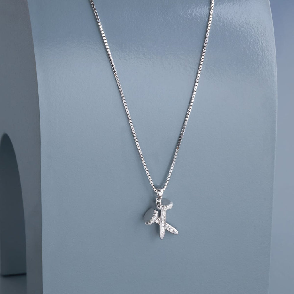 Silver Chain Pendant 92.5 Silver Pendant with Chain 191486