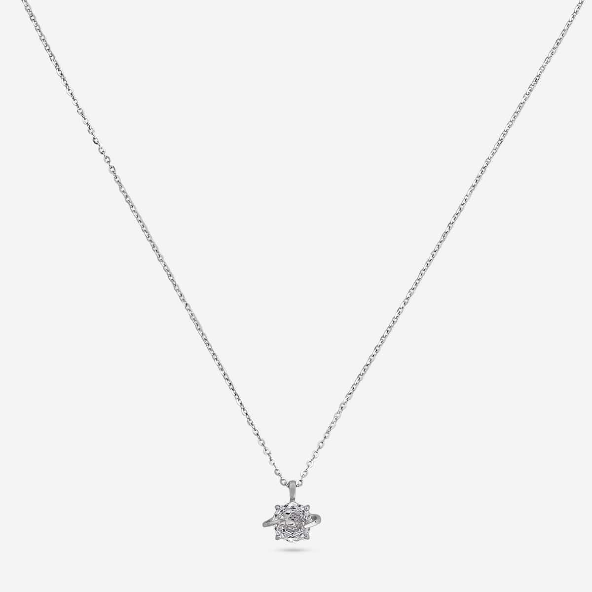 Silver Chain Pendant 92.5 Silver Pendant with Chain 194179