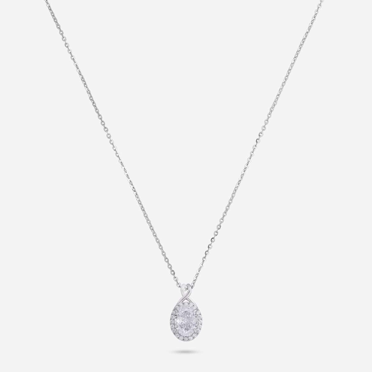 Silver Chain Pendant 92.5 Silver Pendant With Chain 194181