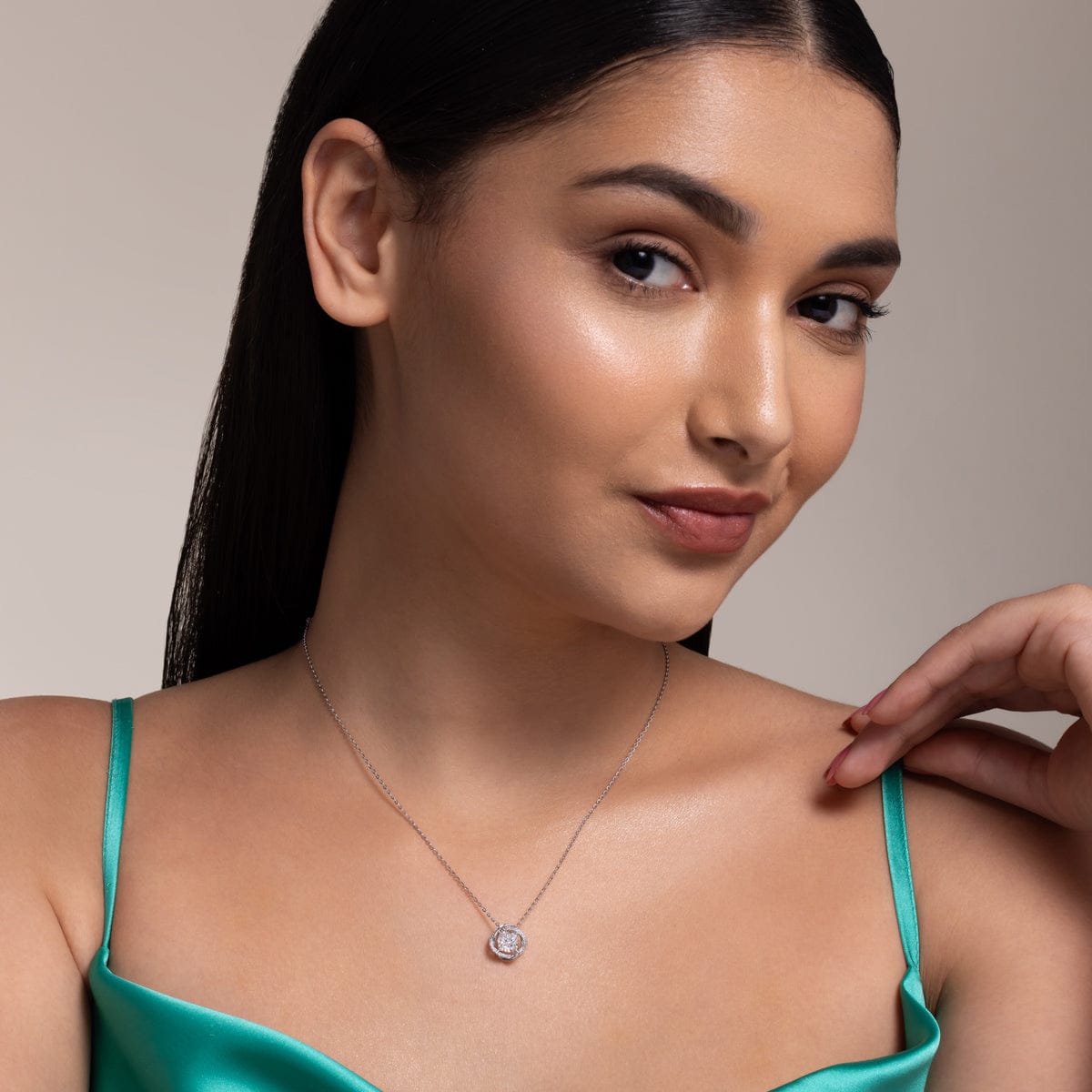 Silver Chain Pendant 92.5 Silver Pendant With Chain 194226