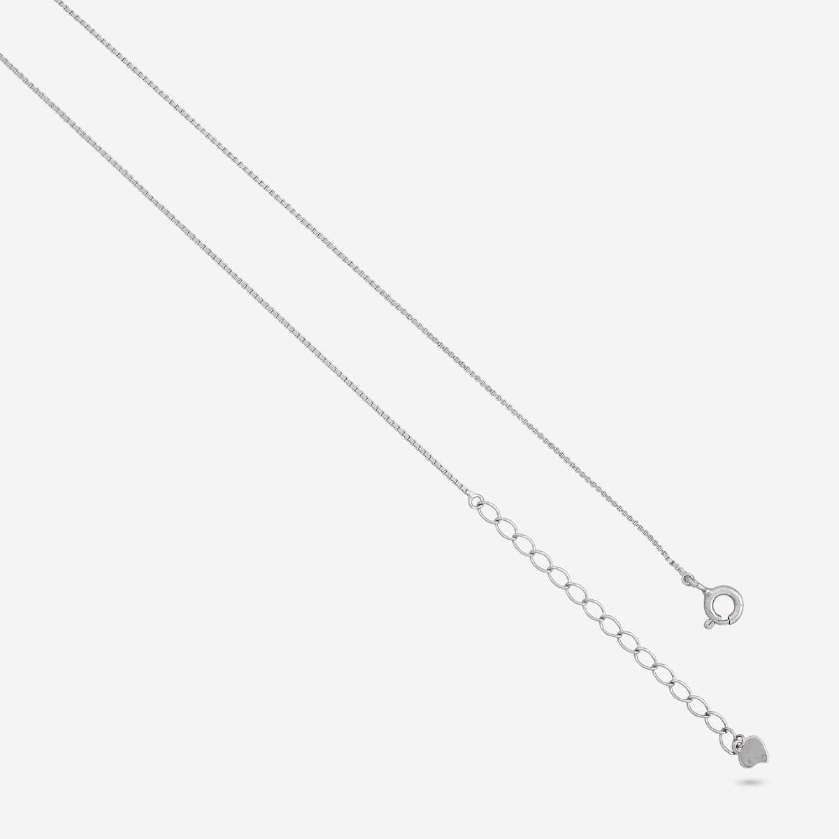 Silver Chain Pendant 92.5 Silver Pendant With Chain 194350