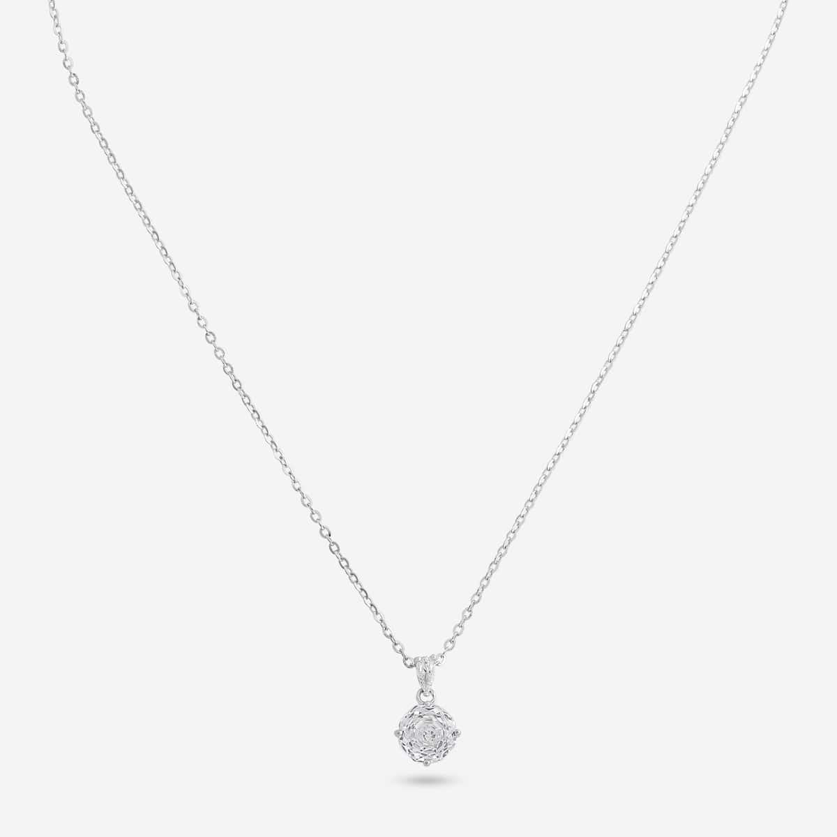 Silver Chain Pendant 92.5 Silver Pendant with Chain 194924