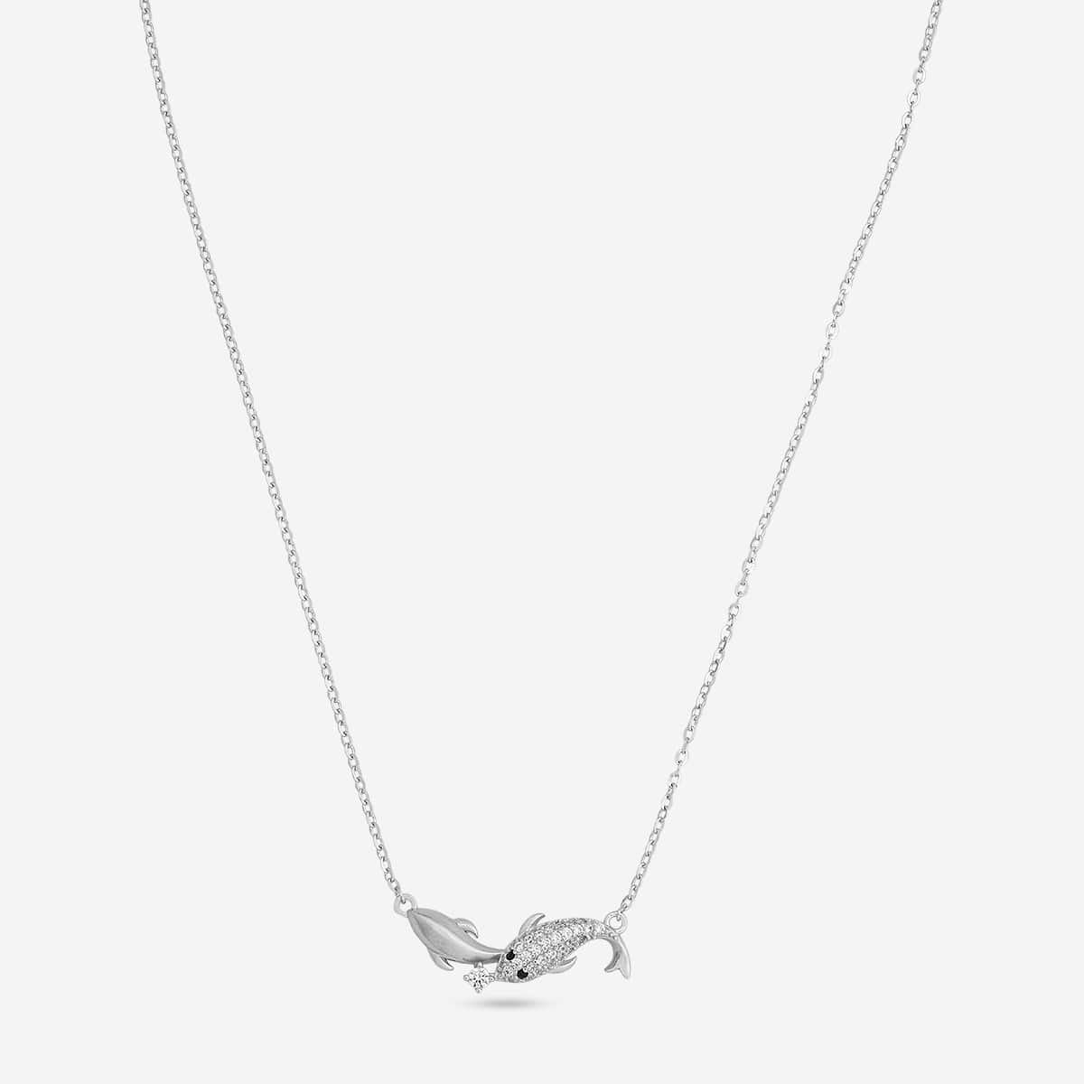 Silver Chain Pendant 92.5 Silver Pendant with Chain 200754
