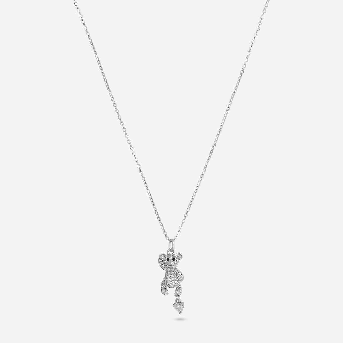 Silver Chain Pendant 92.5 Silver Pendant with Chain 200758