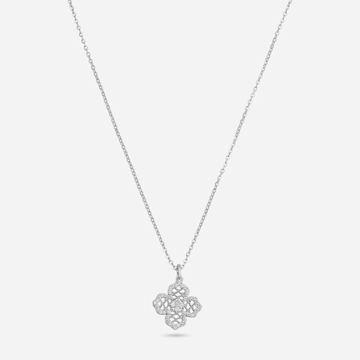 Silver Chain Pendant 92.5 Silver Pendant with Chain 200759
