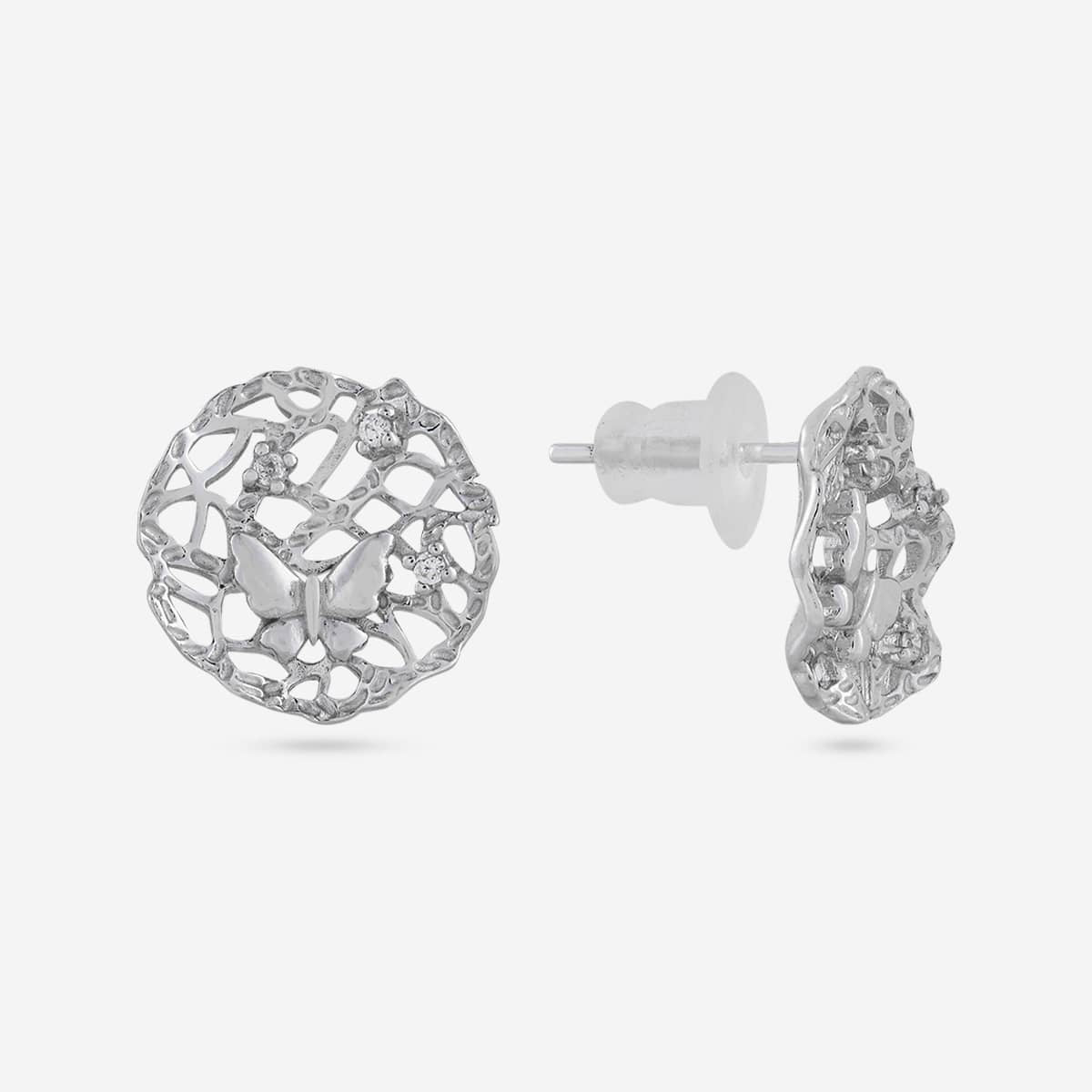 Silver Earring 92.5 Silver Earring 200715