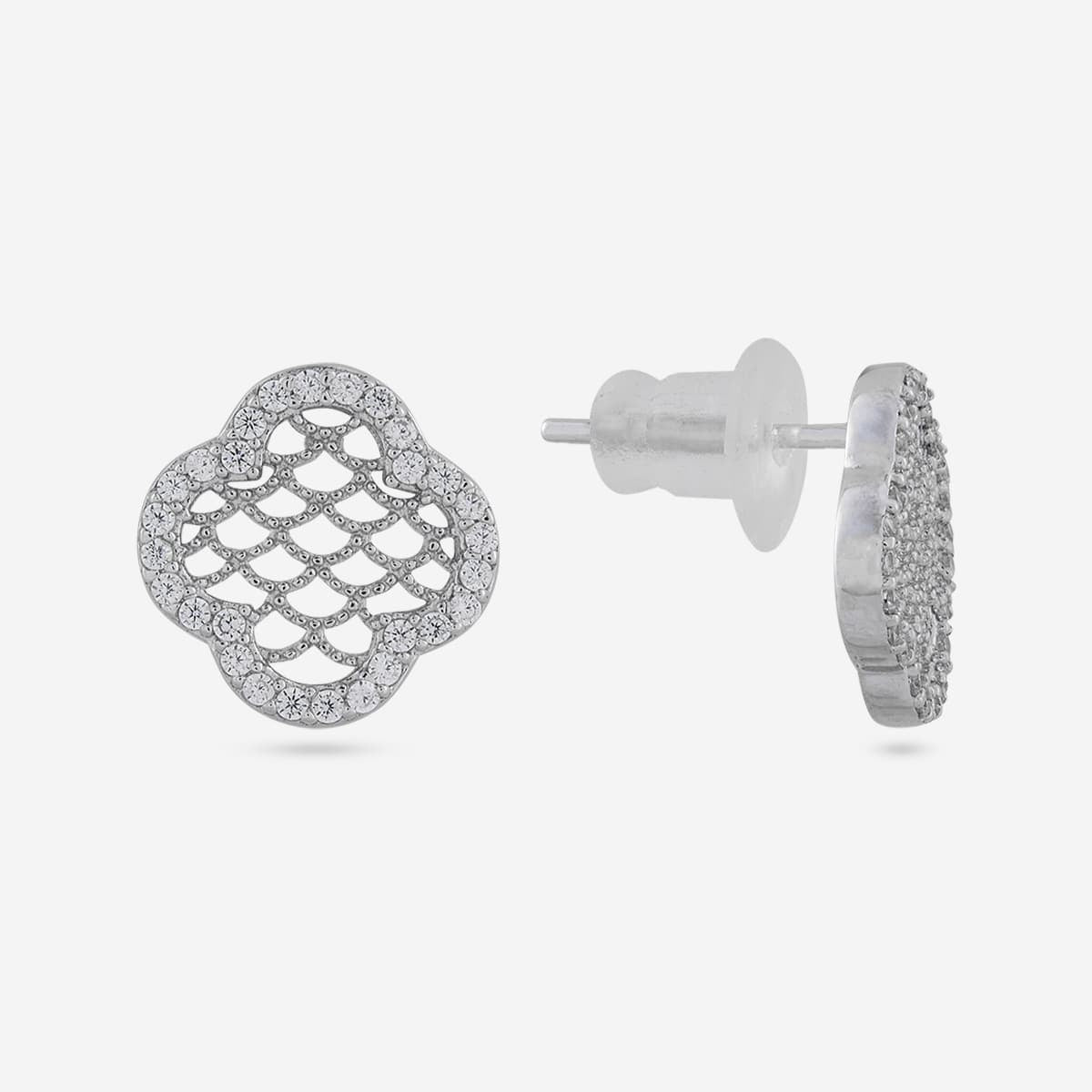 Silver Earring 92.5 Silver Earring 200721