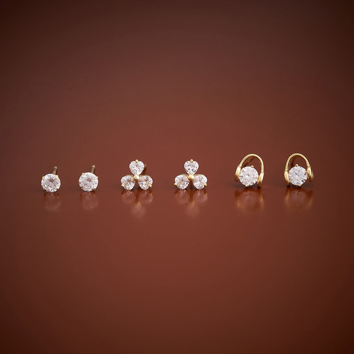 Heart MIni 14k Yellow Gold Single Stud Earring in White Diamond | Kendra  Scott