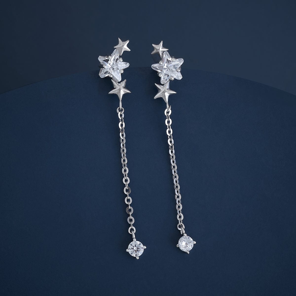 Long Drop Sterling Silver Pearl Earrings - The Silver Alchemist