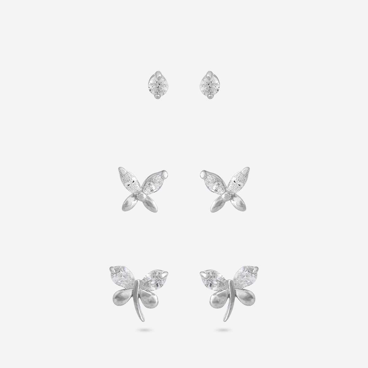 Silver Earring 92.5 Silver Earring 194701