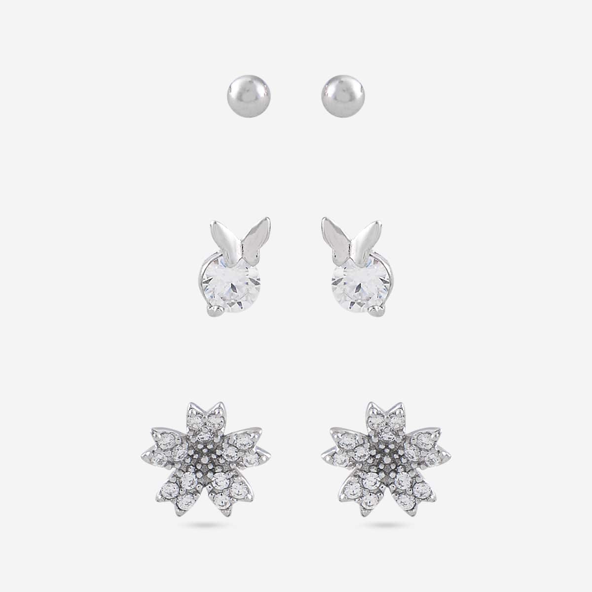 Silver Earring 92.5 Silver Earring 200701