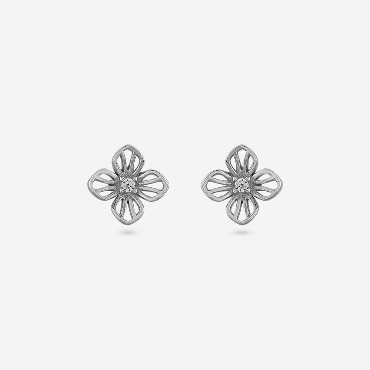 Silver Earring 92.5 Silver Earring 201021