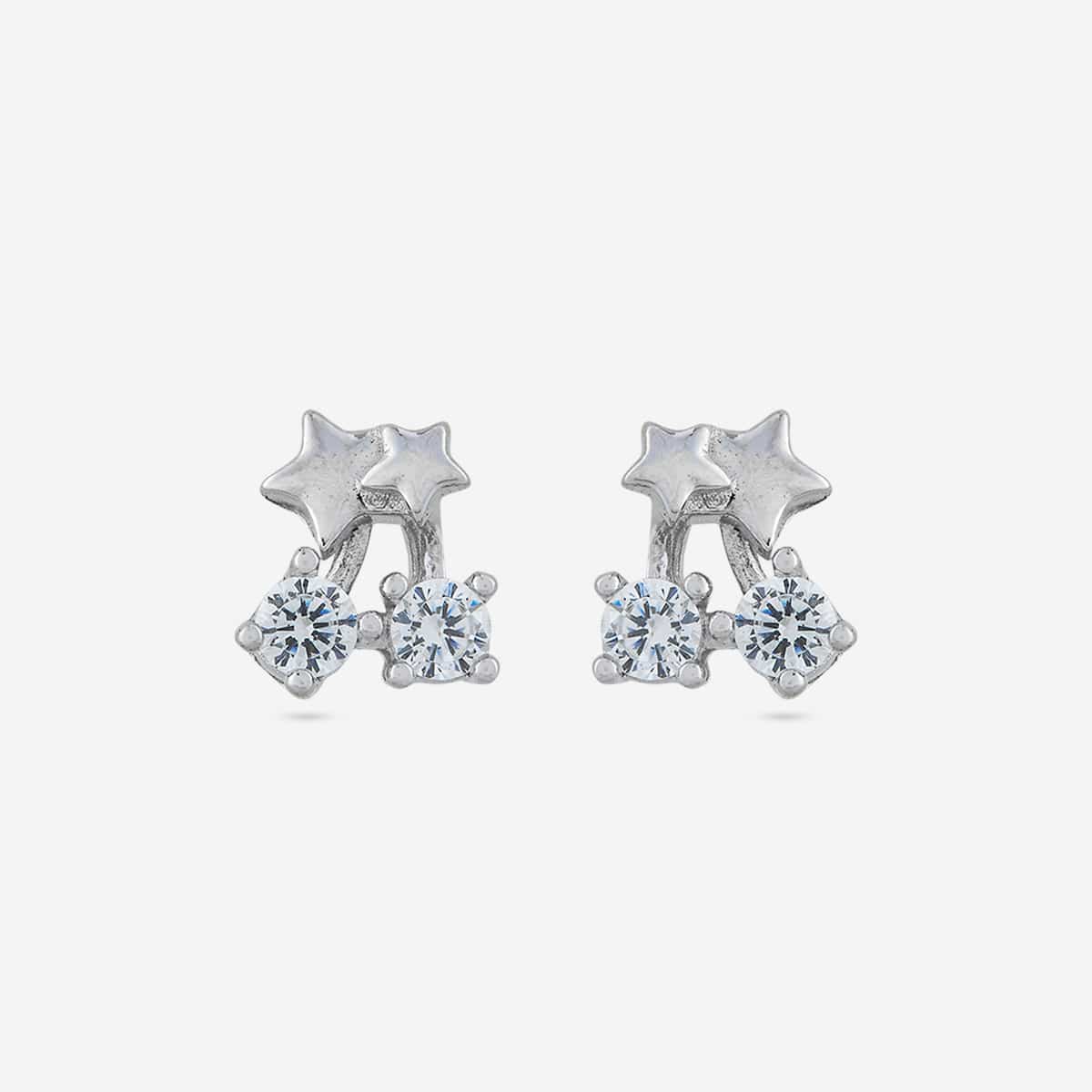 Silver Earring 92.5 Silver Earring 201104