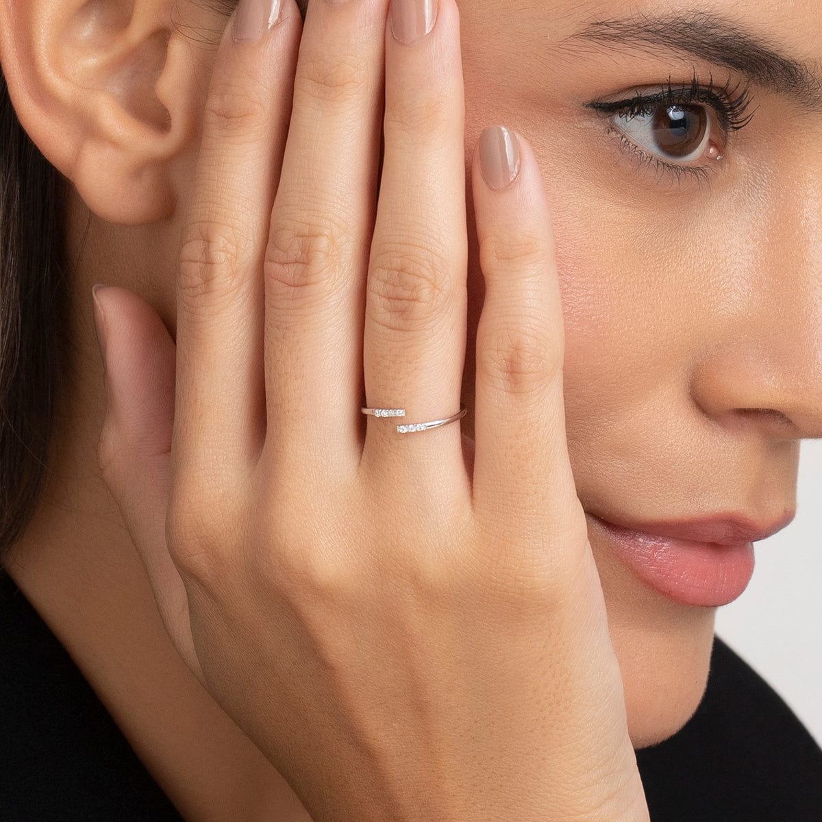 Thin + Simple Solitaire With Elongated Radiant Cut | Good Stone - GOODSTONE