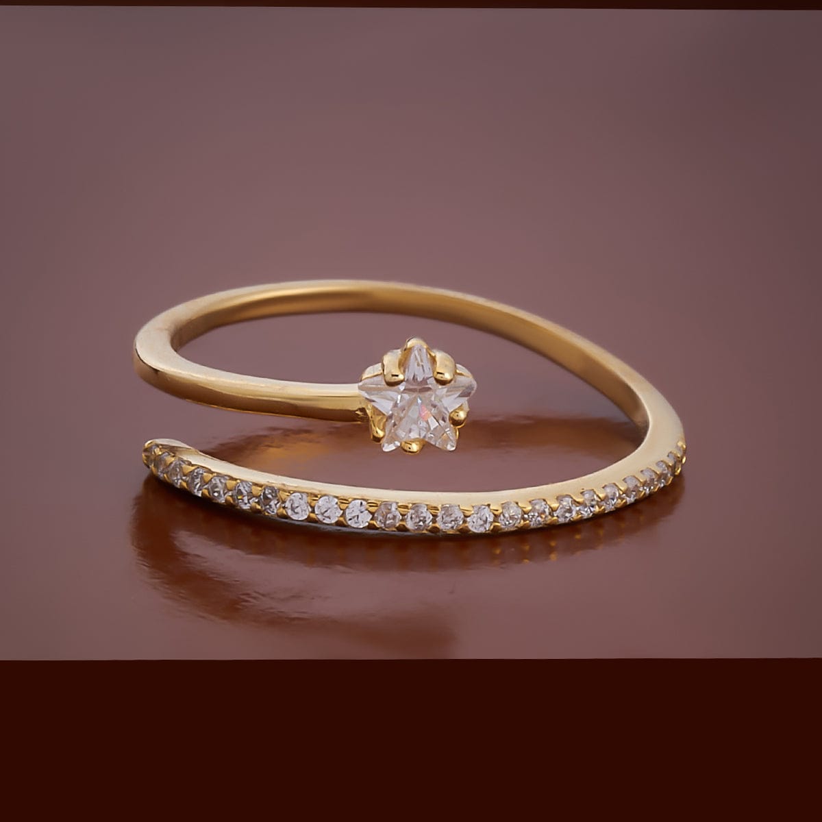 Women's Engagement Diamond Finger Ring at Rs 38500/piece in Surat | ID:  26086905673