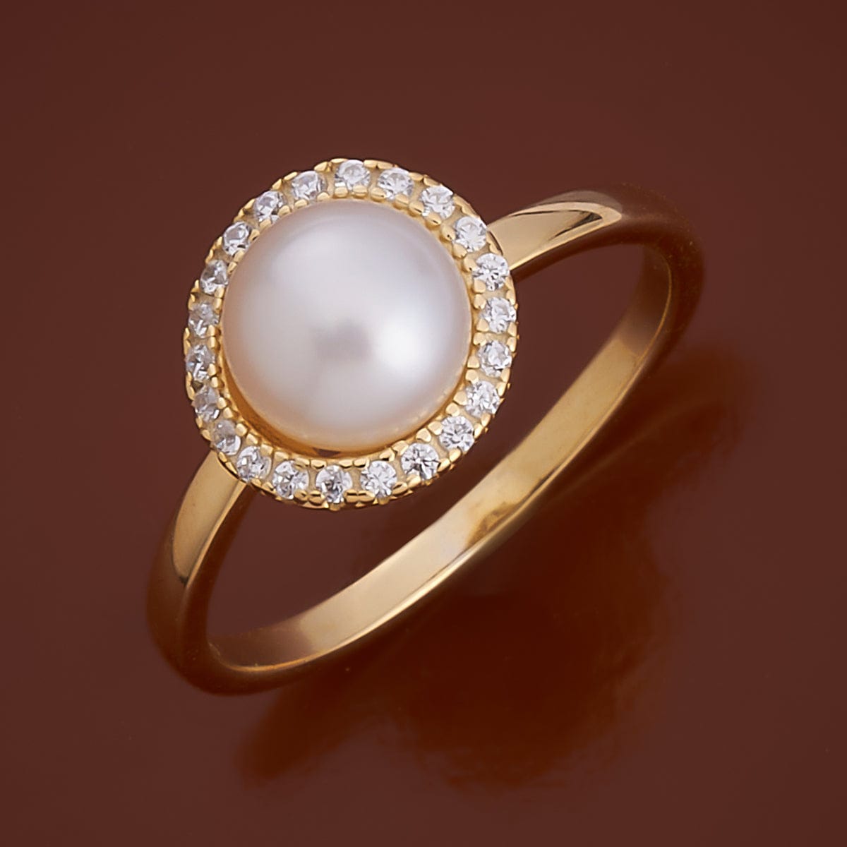 Buy Gold Pearl Ring Online In India - Etsy India