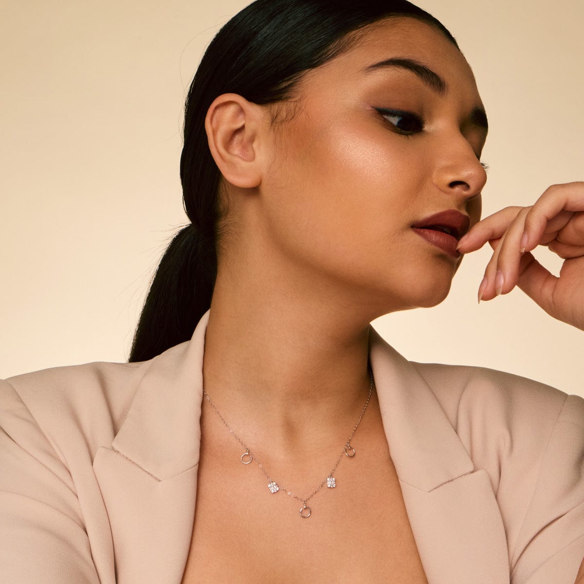 Silver Necklace 92.5 Silver Necklace 194156