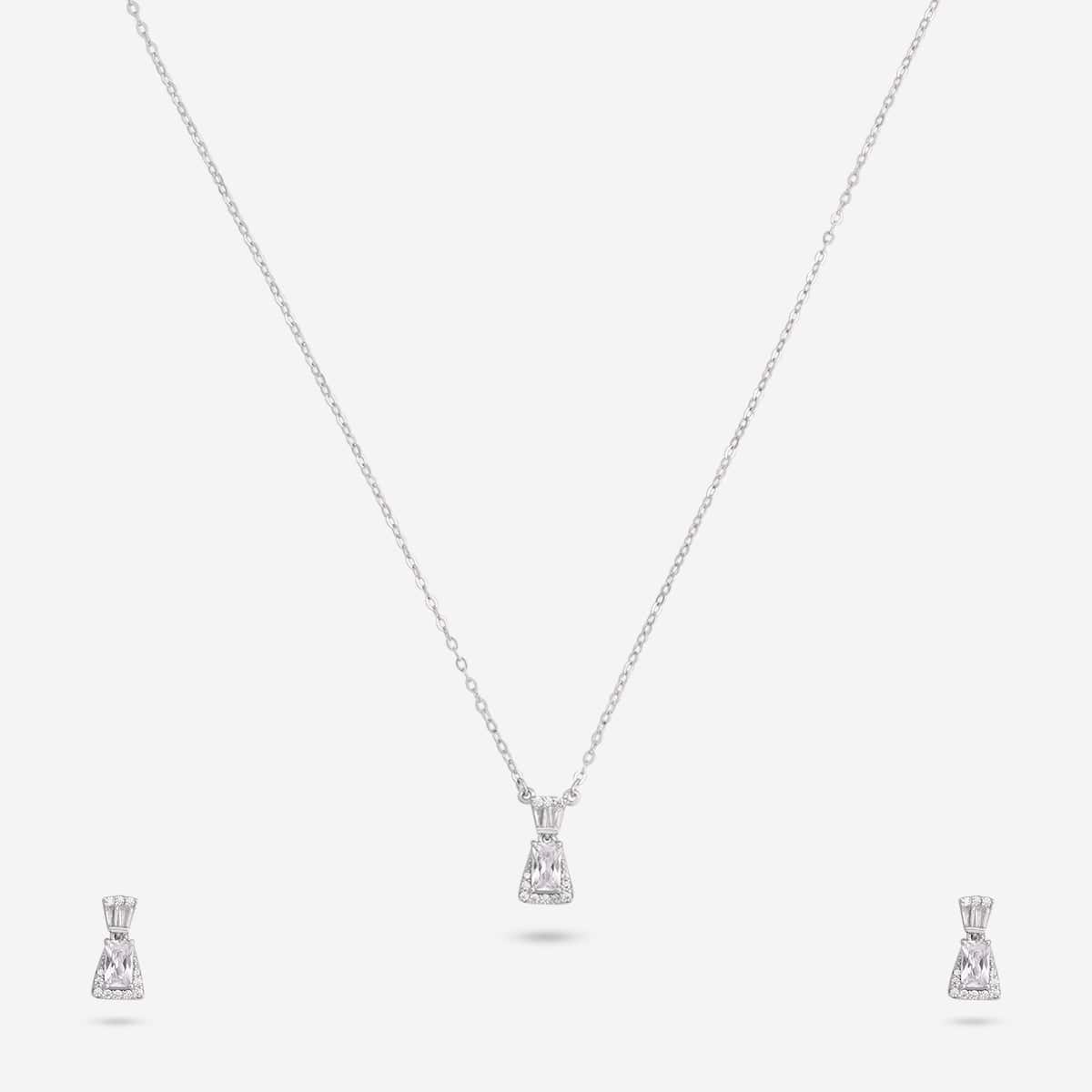 Silver Necklace 92.5 Silver Necklace 191356