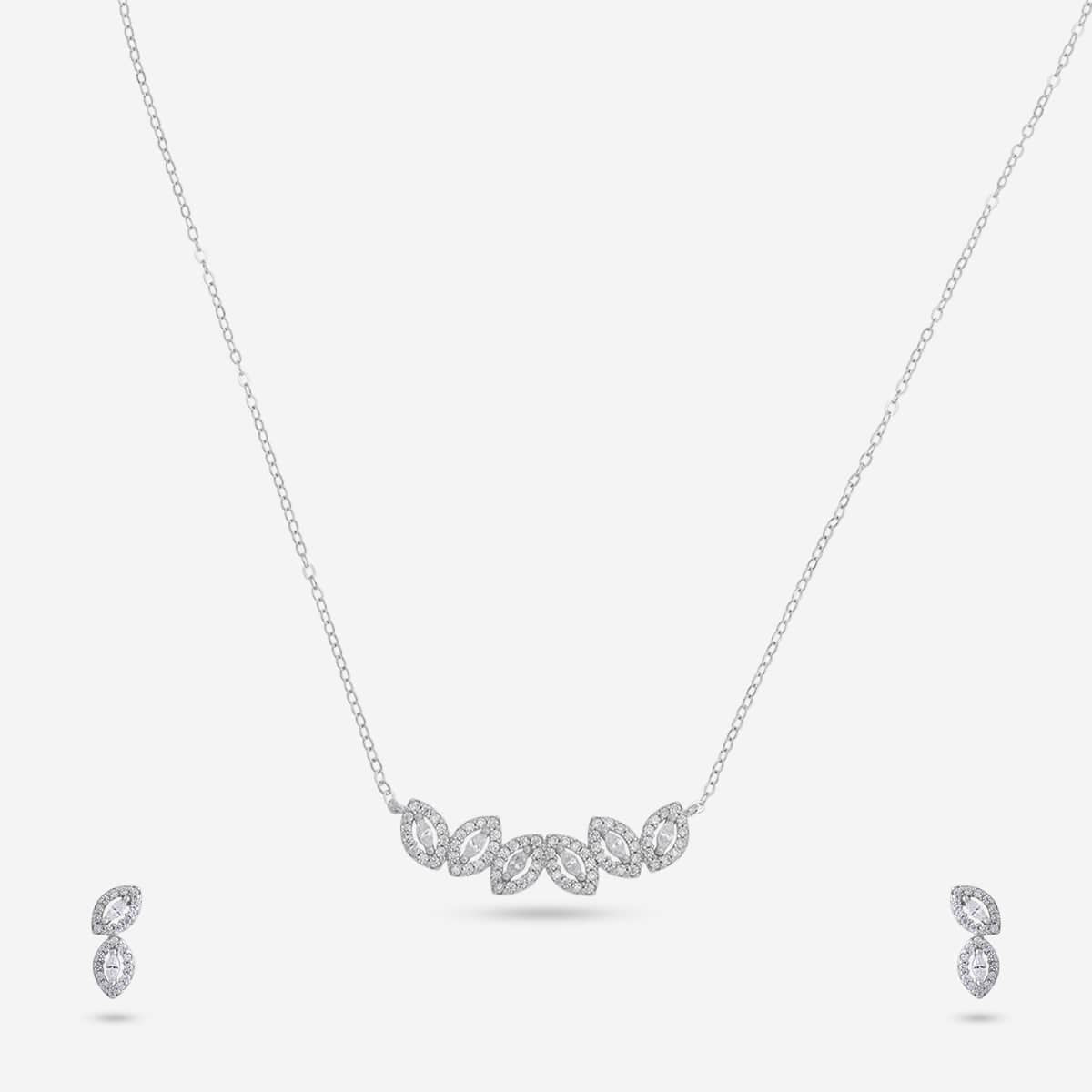 Silver Necklace 92.5 Silver Necklace 194806