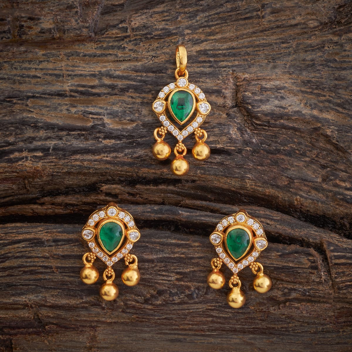 Silver Temple Pendant Earring 92.5 Silver Temple Pendant Earring 178123