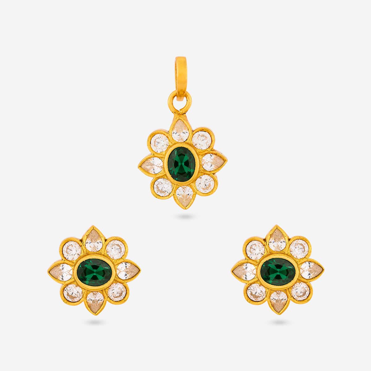 Silver Temple Pendant Earring 92.5 Silver Temple Pendant Earring 193847