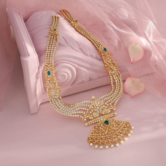 Silver Zircon Necklace 92.5 Silver Zircon Necklace 162682
