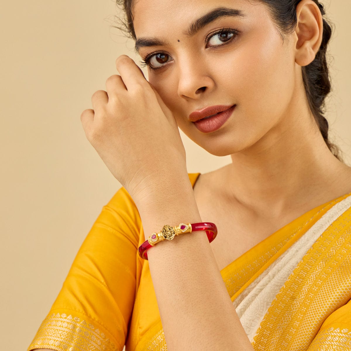 Temple Bangle Silver Temple Bangle Pendant 186581