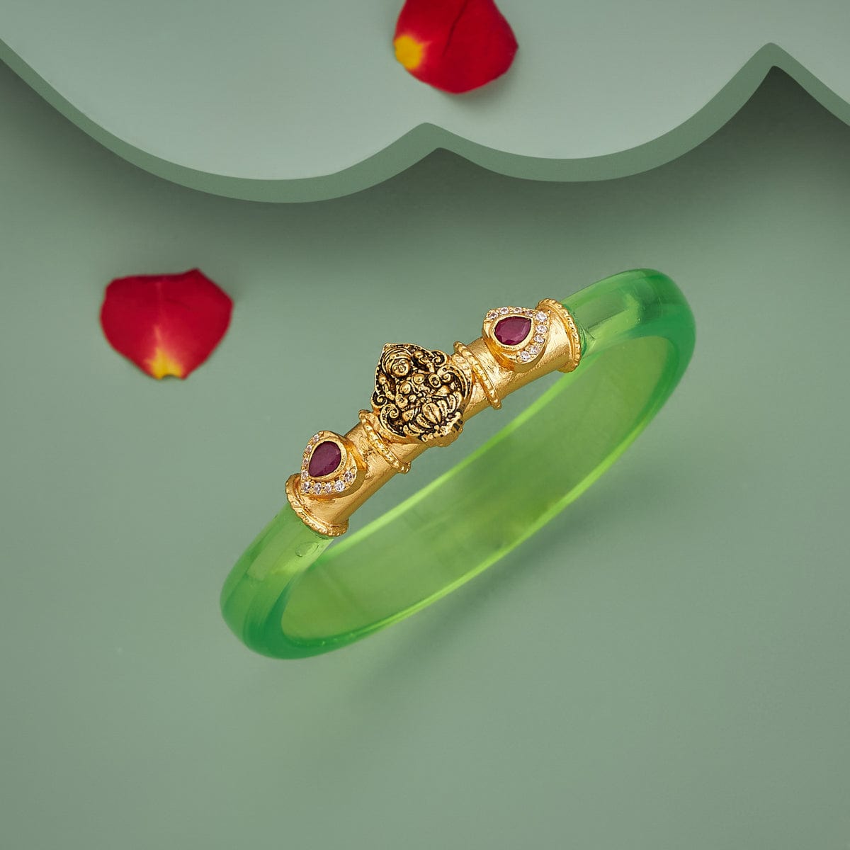 Temple Bangle Silver Temple Bangle Pendant 186581