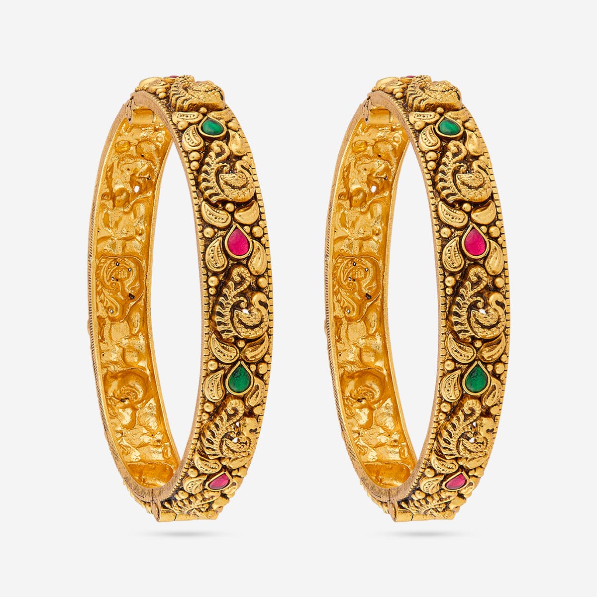 Temple Bangle Silver Temple Bangle 201115