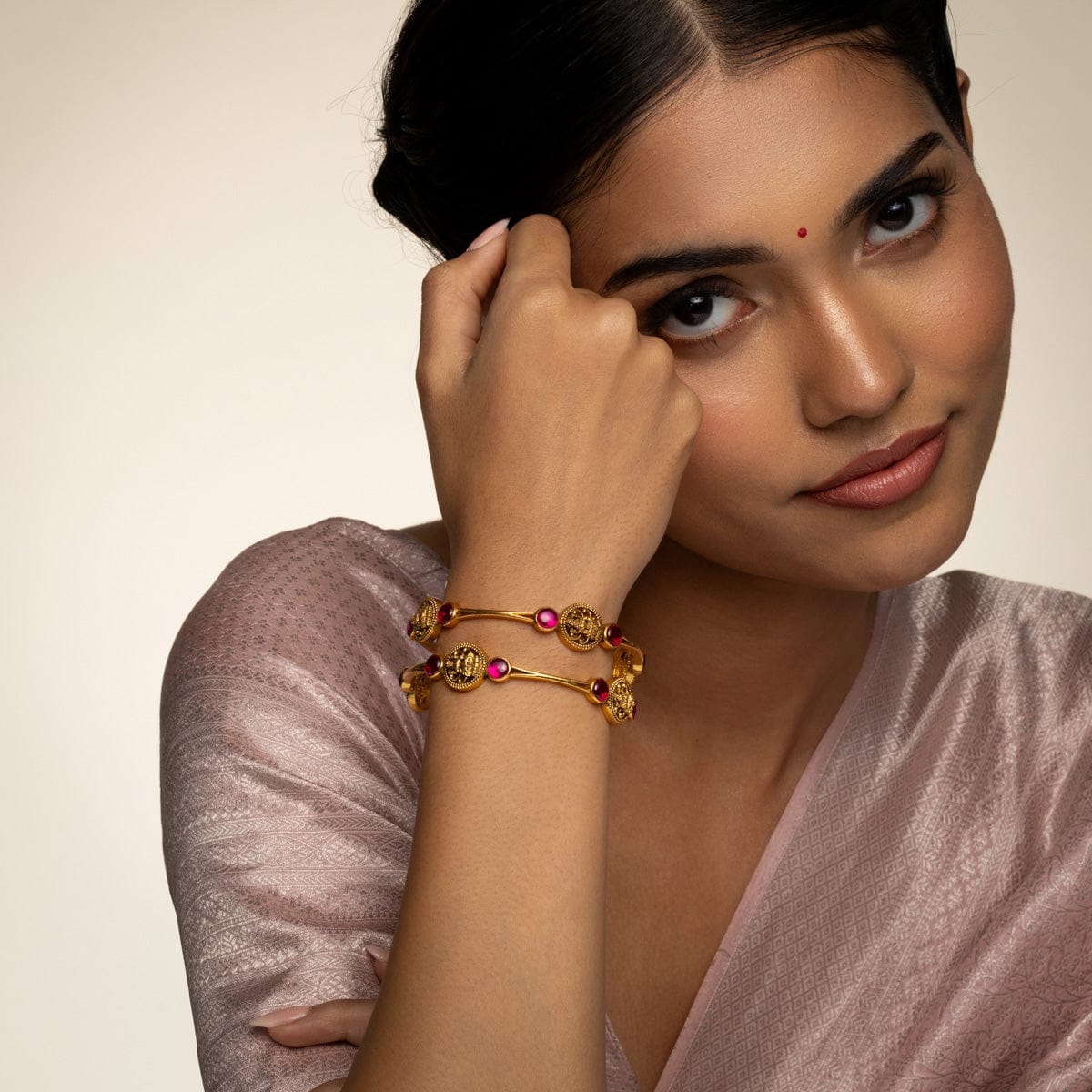 Temple Bangle Silver Temple Bangle 191896