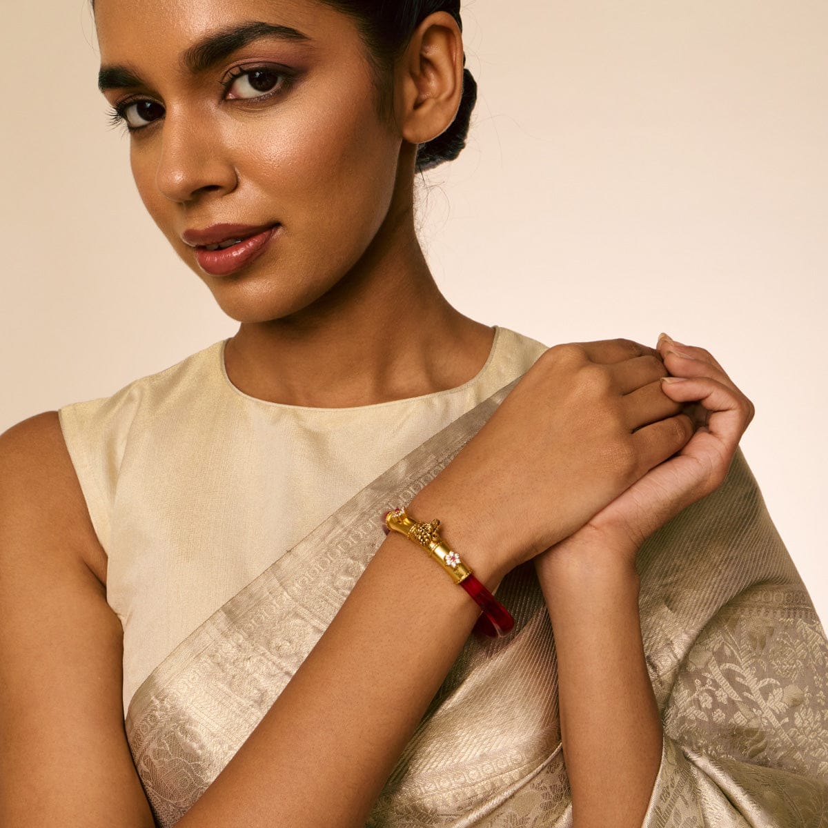 Temple Bangle Silver Temple Bangle Pendant 190872