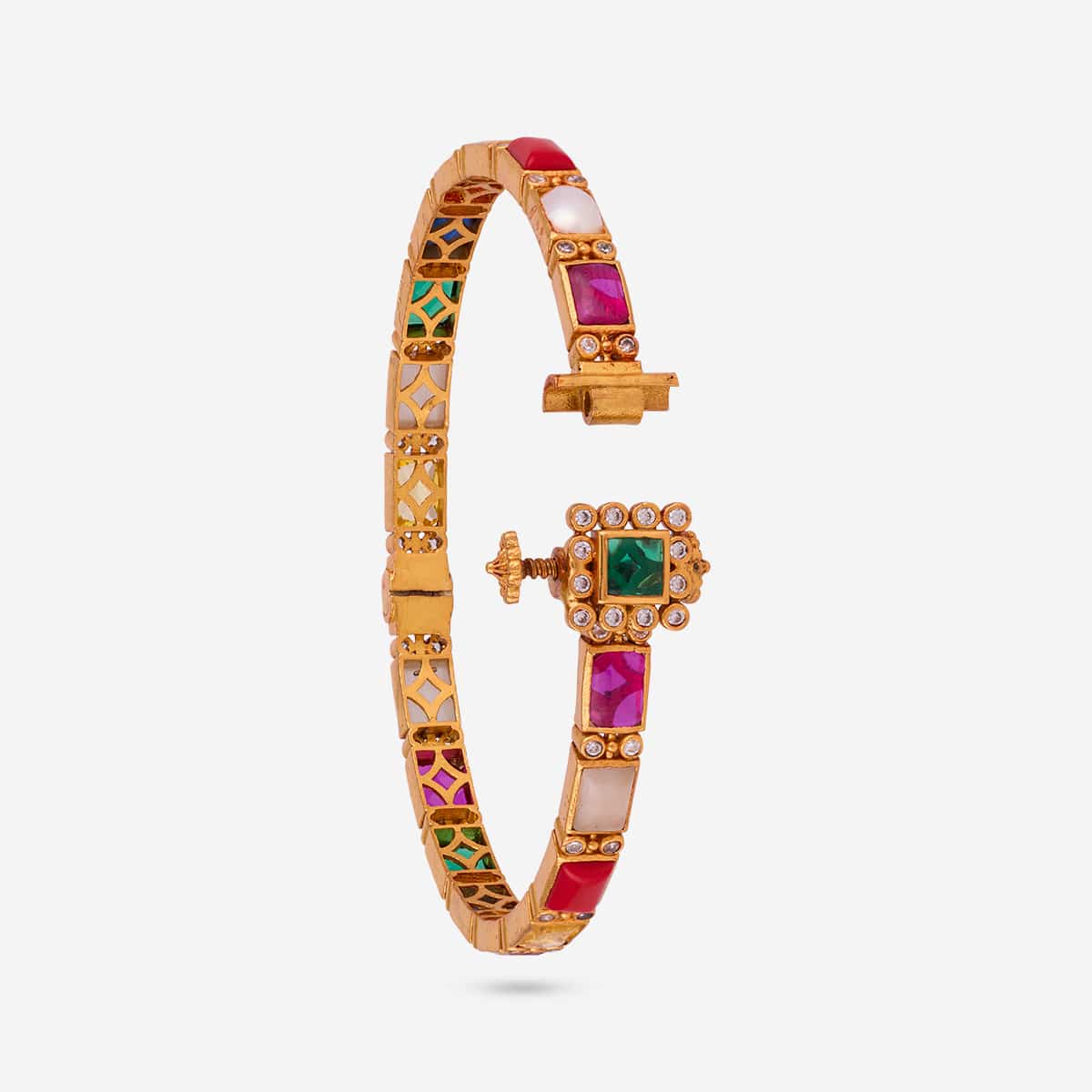 Temple Bangle Silver Temple Bangle 167530