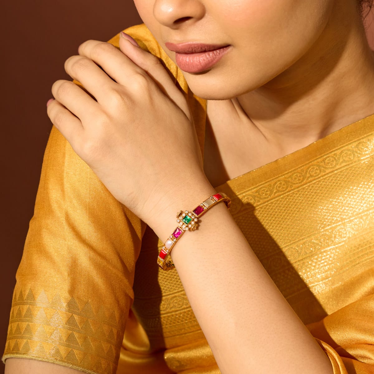 Temple Bangle Silver Temple Bangle 167530