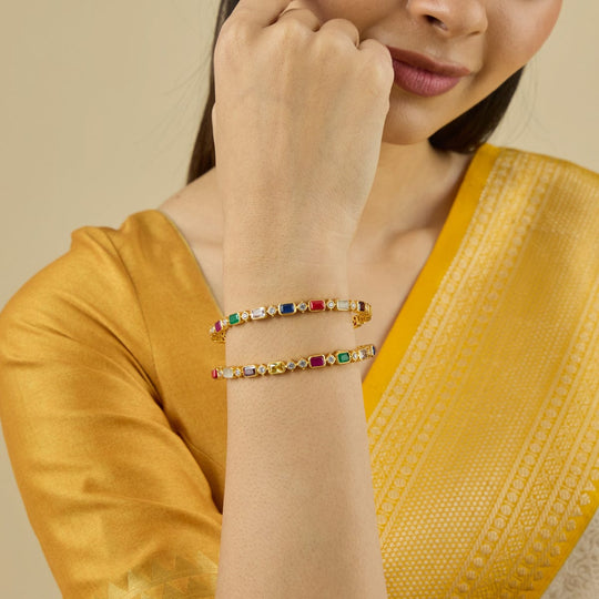 Temple Bangle Silver Temple Bangle 181576