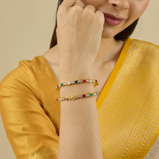 Temple Bangle Silver Temple Bangle 181576