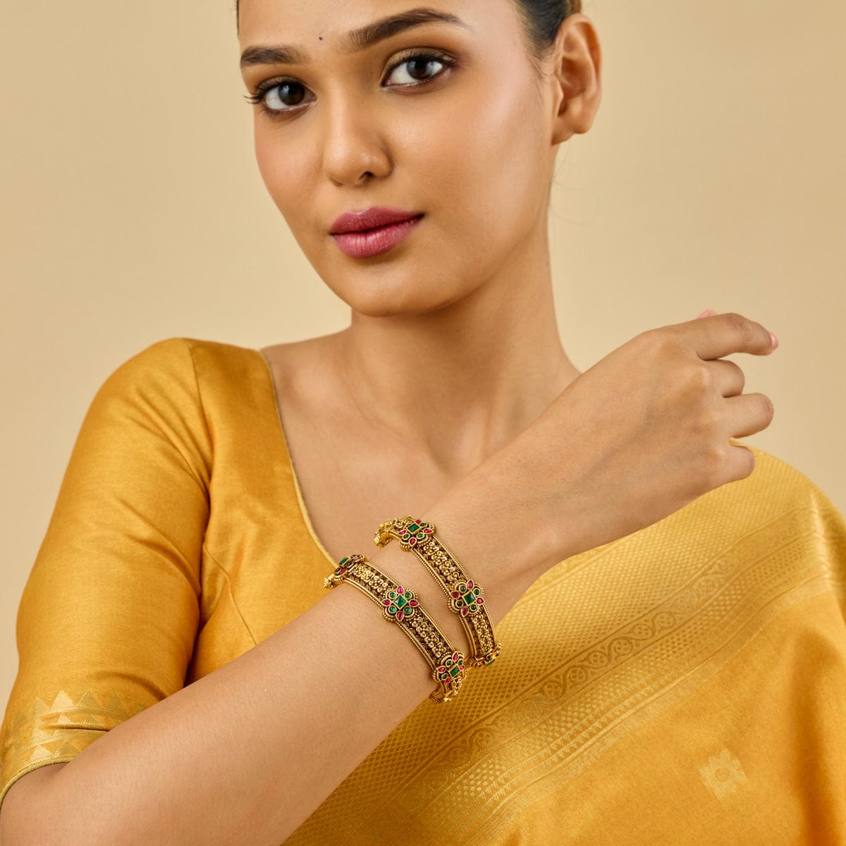 Temple Bangle Silver Temple Bangle 185362