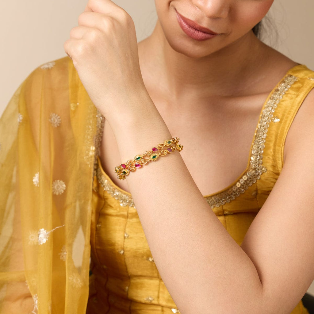 Temple Bangle Silver Temple Bangle 188953