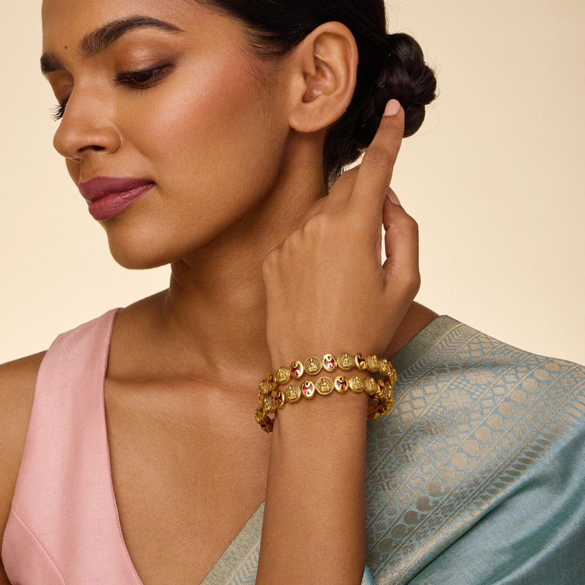 Temple Bangle Silver Temple Bangle 190545