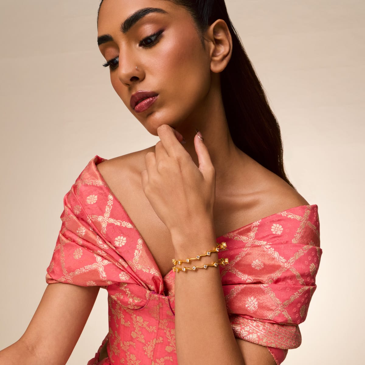 Temple Bangle Silver Temple Bangle 197063