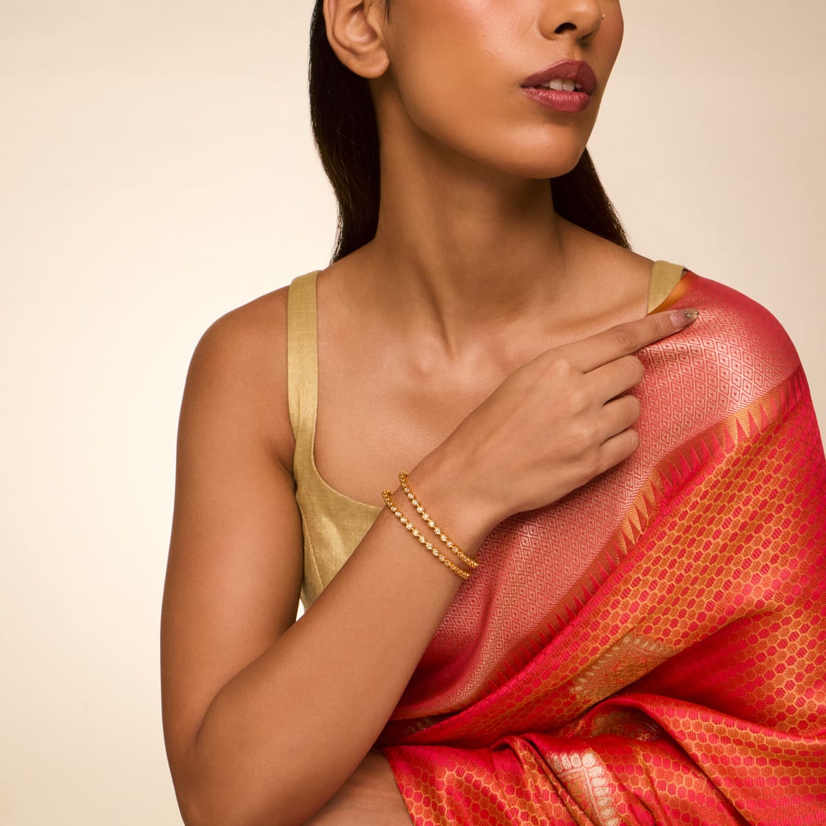 Temple Bangle Silver Temple Bangle 197066