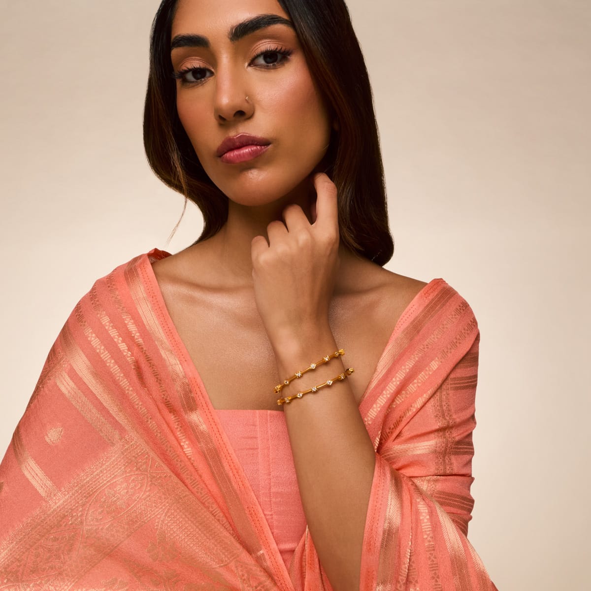 Temple Bangle Silver Temple Bangle 197067