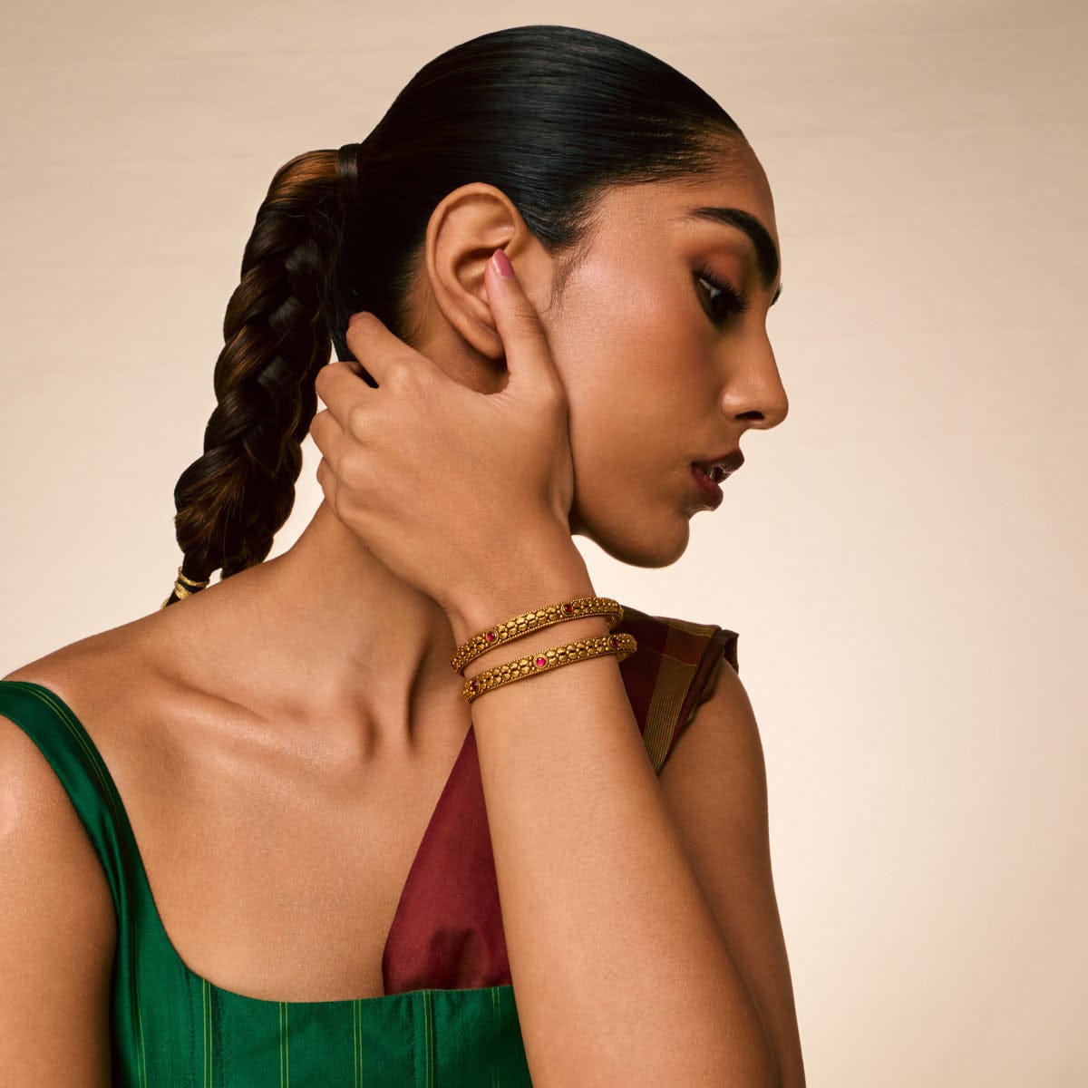 Temple Bangle Silver Temple Bangle 197068